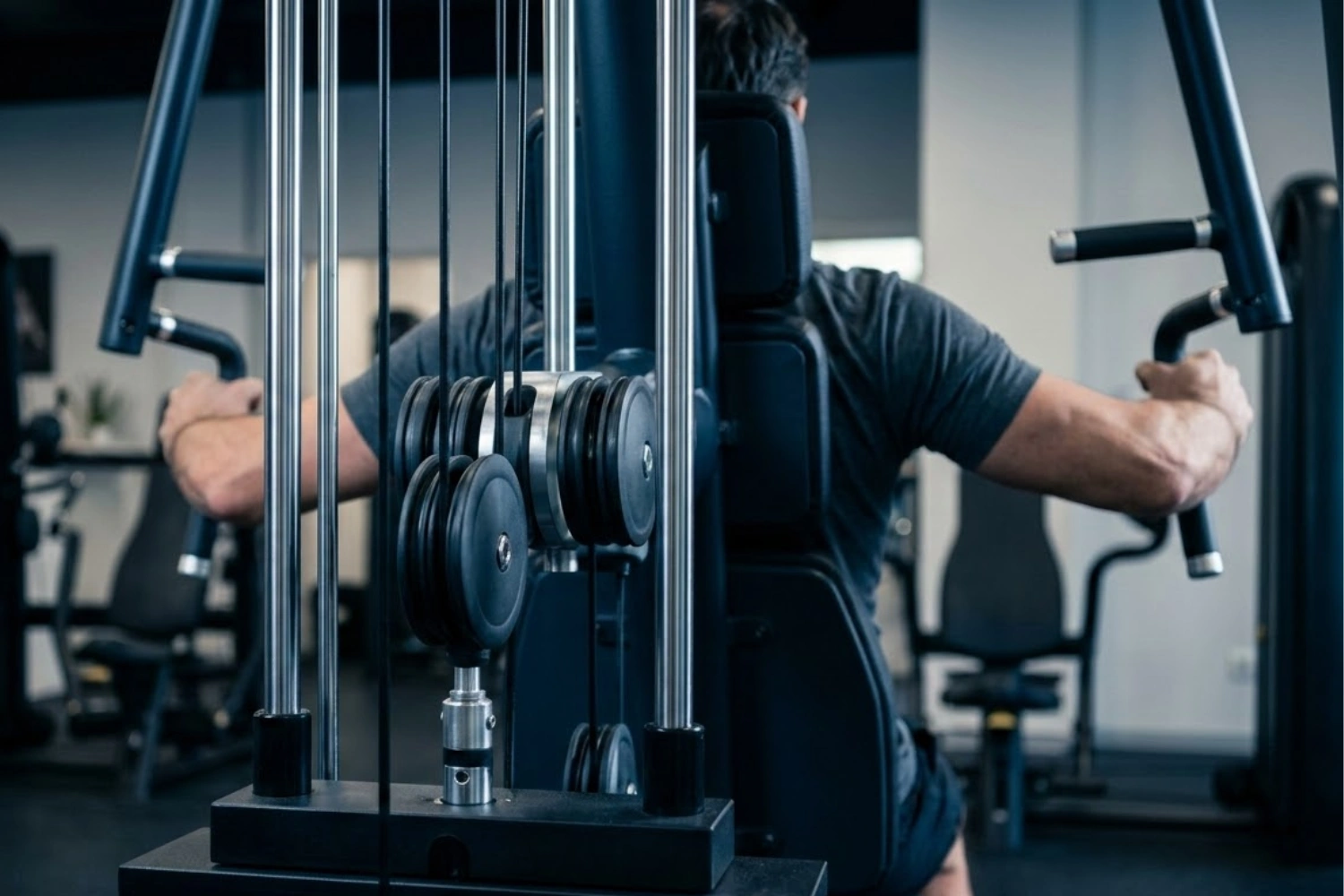 Biomeccanica del Petto Over 40: Perché la Fly Machine batte la Panca Piana