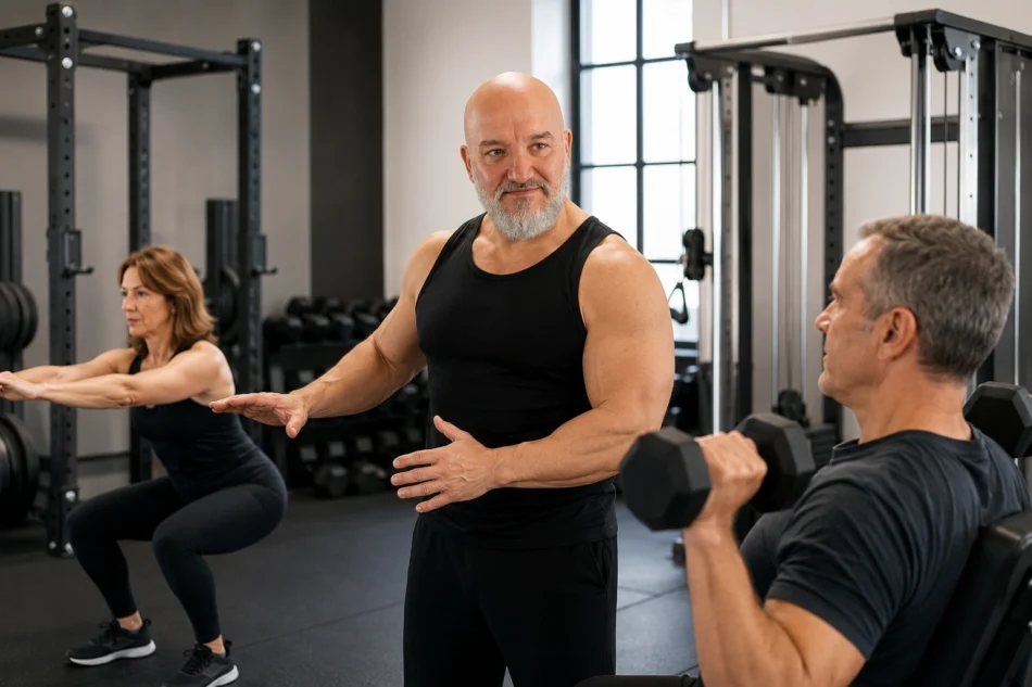 Meglio allenarsi a corpo libero o con i pesi dopo i 40 anni?